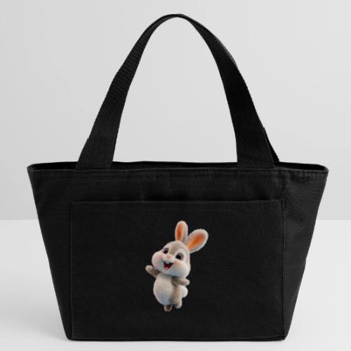 Dancing Baby Rabbit - Recycled Insulated Lunch Bag