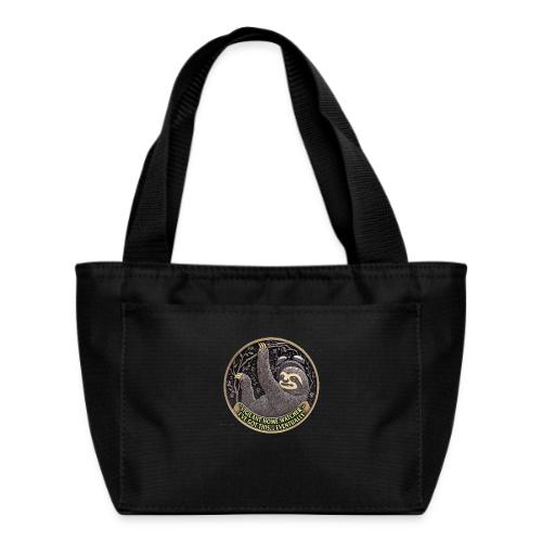 Sloth Home Watcher T Shirt - Recycled Insulated Lunch Bag