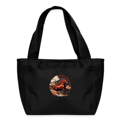 Year of the Horse T Shirt, Lunar New Year Gift - Recycled Insulated Lunch Bag