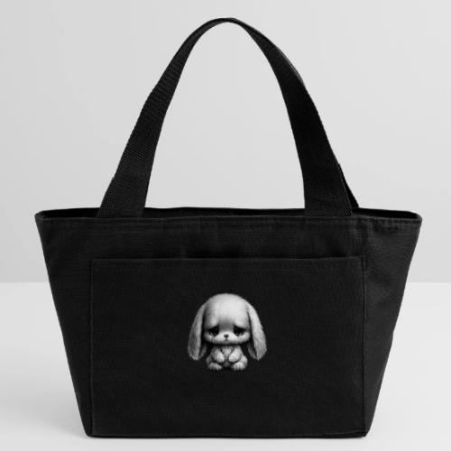 Sad Puppy Meme with Puppy Standing - Recycled Insulated Lunch Bag