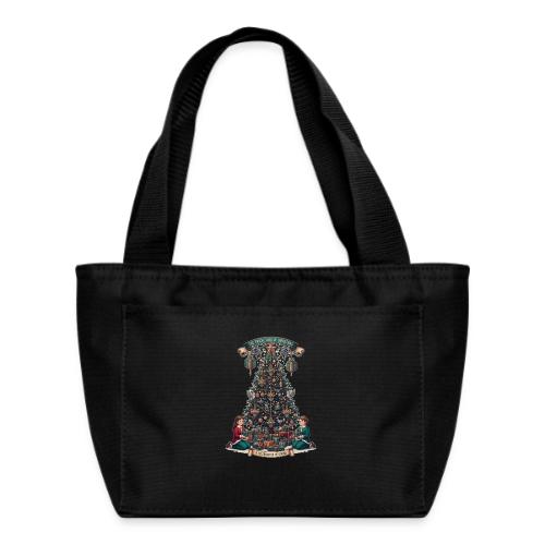 Twelve Days of Christmas T-Shirt - Recycled Insulated Lunch Bag