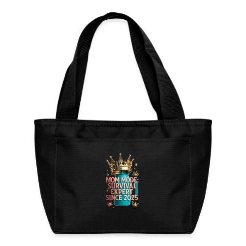 Mom Mode Survival Expert Tee - Recycled Insulated Lunch Bag