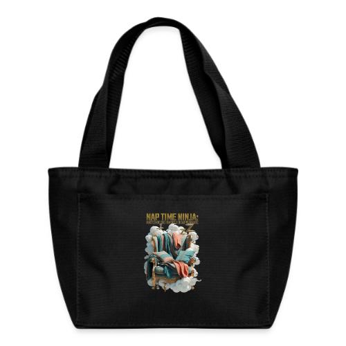 Nap Time Ninja T Shirt - Recycled Insulated Lunch Bag