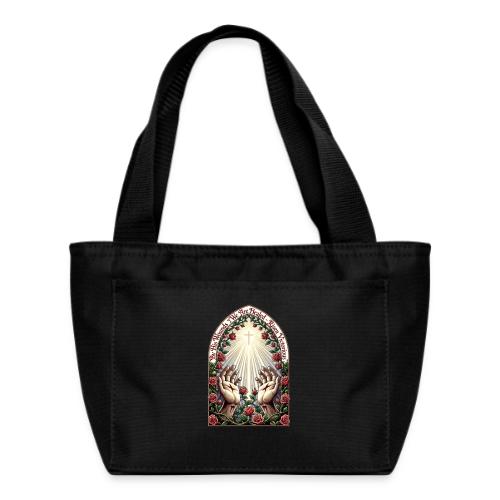 Easter By His Wounds Healed T Shirt, Renewal Gift - Recycled Insulated Lunch Bag