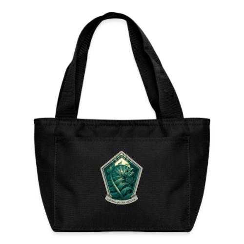 Easter Unfurl in Light Fern T Shirt, Spring Gift - Recycled Insulated Lunch Bag