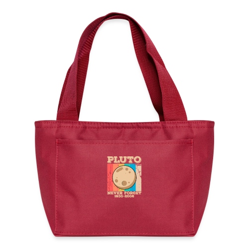 Pluto Never Forget - Recycled Insulated Lunch Bag