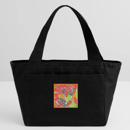 Chic Leaves Artistic Spectrum - Recycled Insulated Lunch Bag