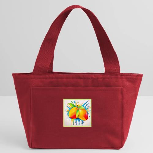 Mango Splash of Color - Recycled Insulated Lunch Bag