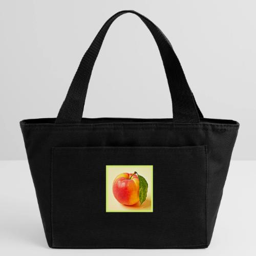 Feel the Fresh Peach Summer Vibe Design - Recycled Insulated Lunch Bag