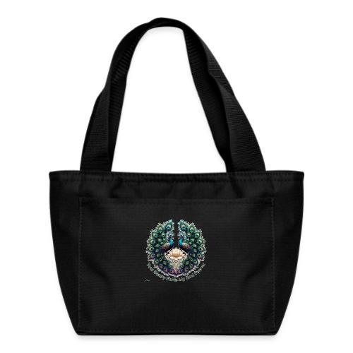 Your Beauty Holds My Soul Peacock Gifts T-Shirt - Recycled Insulated Lunch Bag