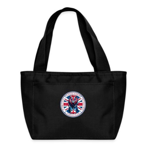 England Lion Emblem T Shirt, Flag Pride Gift - Recycled Insulated Lunch Bag