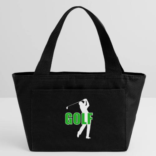 Golf: Classic Golf Motion - Recycled Insulated Lunch Bag