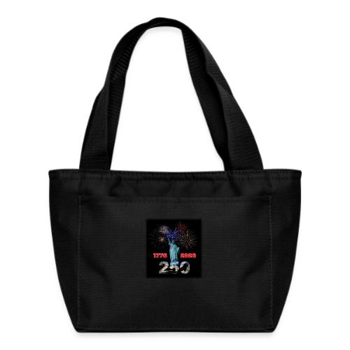 1776 - 2026 - 250 Years USA | Fireworks - Recycled Insulated Lunch Bag