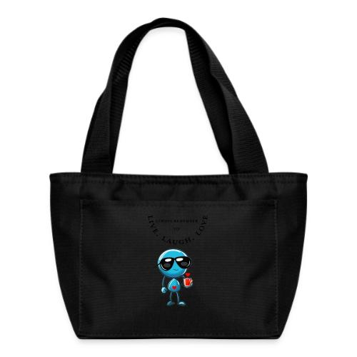 Always Remember to live laugh love - Recycled Insulated Lunch Bag