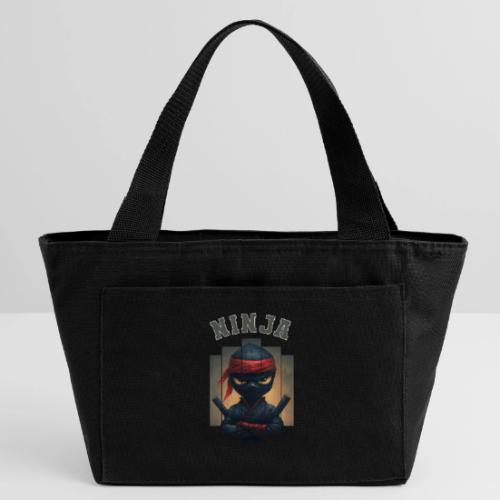 Cartoon Ninja Vibes - Recycled Insulated Lunch Bag