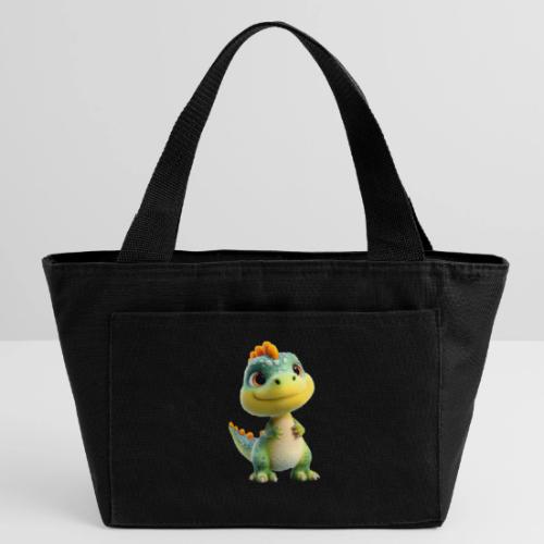 Playful 3D Baby Dinosaur - Recycled Insulated Lunch Bag