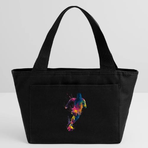 Soccer: Kick of Colors - Recycled Insulated Lunch Bag