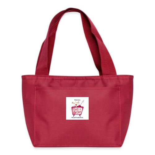 sassnsips com team lisa - Recycled Insulated Lunch Bag