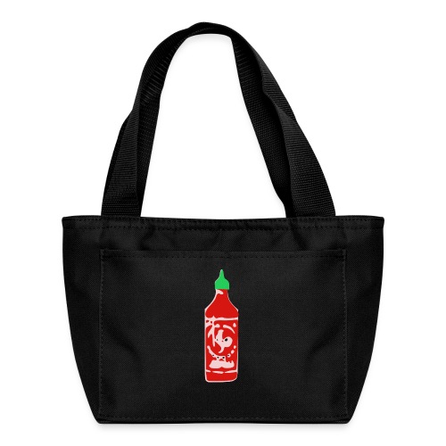 Hot Sauce Bottle - Recycled Insulated Lunch Bag