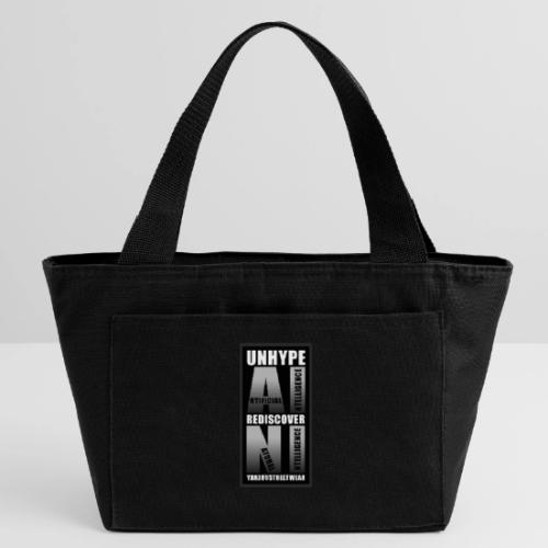 Unhype AI Rediscover NI - Recycled Insulated Lunch Bag