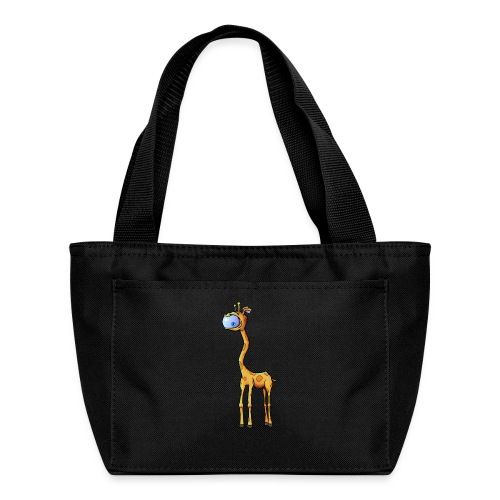 Cyclops giraffe - Recycled Lunch Bag