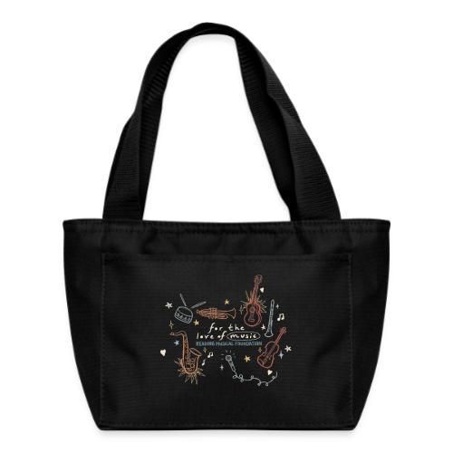 RMF Instrument Doodle Design - Recycled Insulated Lunch Bag