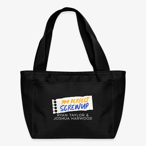 My Perfect Screwup Title Block with White Font - Recycled Insulated Lunch Bag