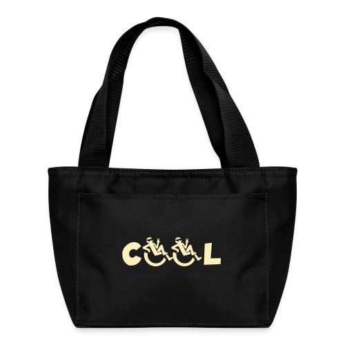 Cool wheelchair user * - Recycled Lunch Bag
