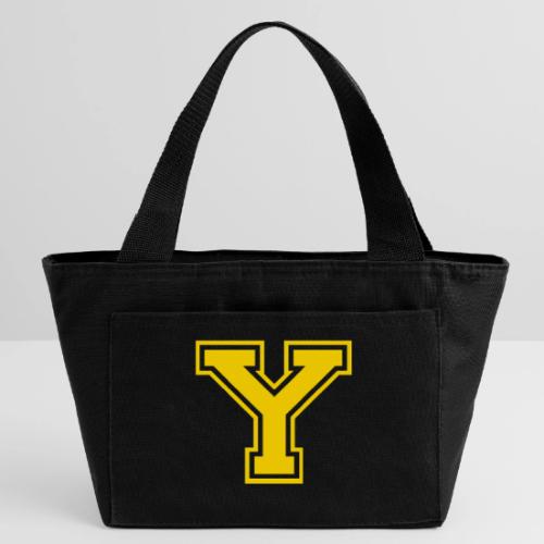 Letter Y – Capital Athletic Alphabet Monogram - Recycled Insulated Lunch Bag