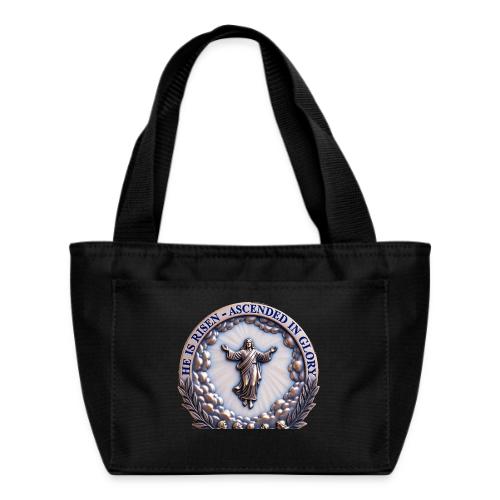 He Is Risen Ascended In Glory T Shirt, Gift - Recycled Insulated Lunch Bag
