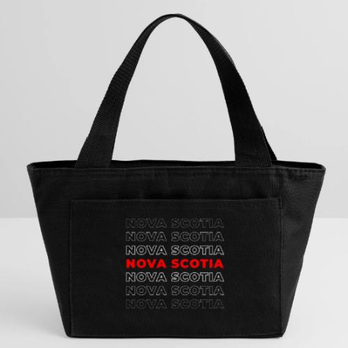 Nova Scotia Script - Recycled Insulated Lunch Bag