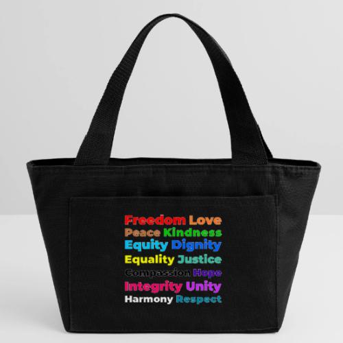 Words of Light - Recycled Insulated Lunch Bag