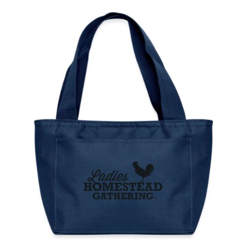 NLHG Logo Black - Recycled Insulated Lunch Bag