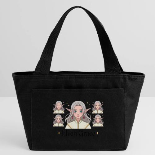 Elven Grace Fantasy Elf Maiden Graphic Magic - Recycled Insulated Lunch Bag