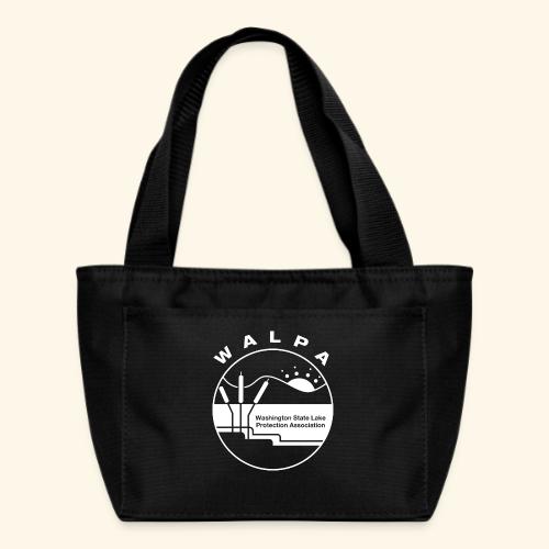 white logo - Recycled Insulated Lunch Bag