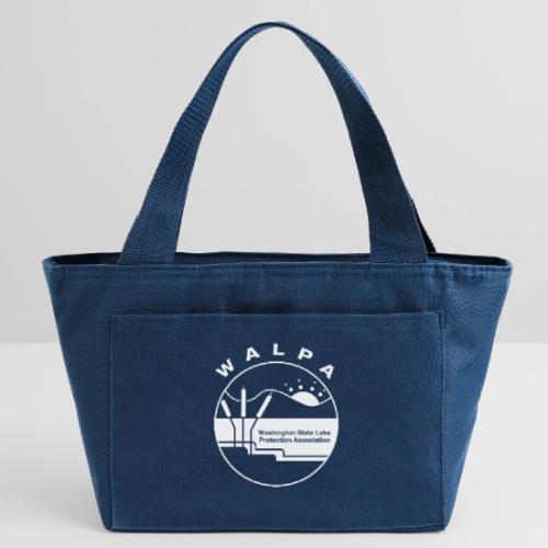 white logo - Recycled Insulated Lunch Bag