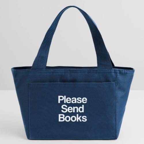 Please Send Books - Recycled Insulated Lunch Bag