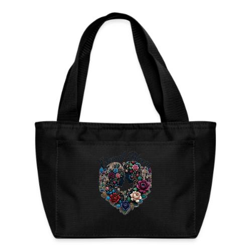 Eternal Bloom Embrace T-Shirt - Recycled Insulated Lunch Bag