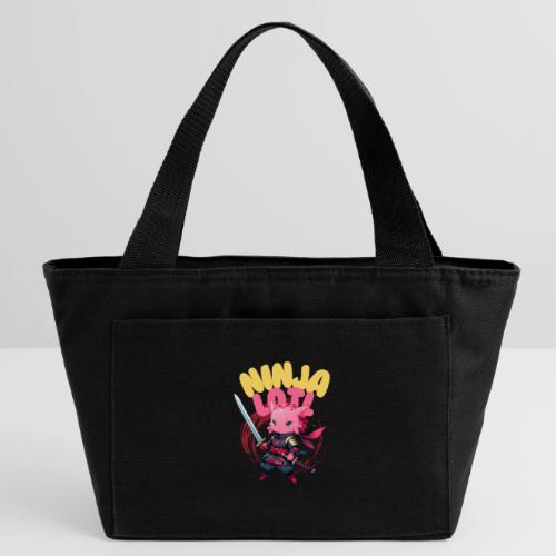 Kawaii Axolotl Ninja - Recycled Insulated Lunch Bag