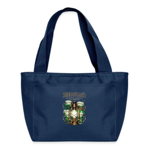 Worth a Shot Lantern Toast Graphic Tee - Recycled Insulated Lunch Bag