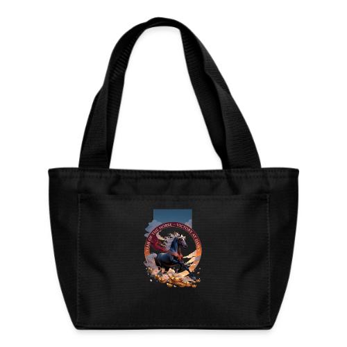 Year of the Horse Dawn T Shirt,Lunar New Year Gift - Recycled Insulated Lunch Bag
