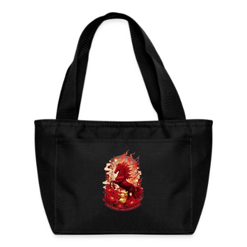 Year of the Horse Ascent T Shirt, Lunar New Year - Recycled Insulated Lunch Bag