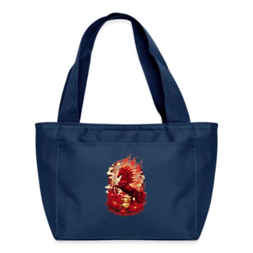 Year of the Horse Ascent T Shirt, Lunar New Year - Recycled Insulated Lunch Bag