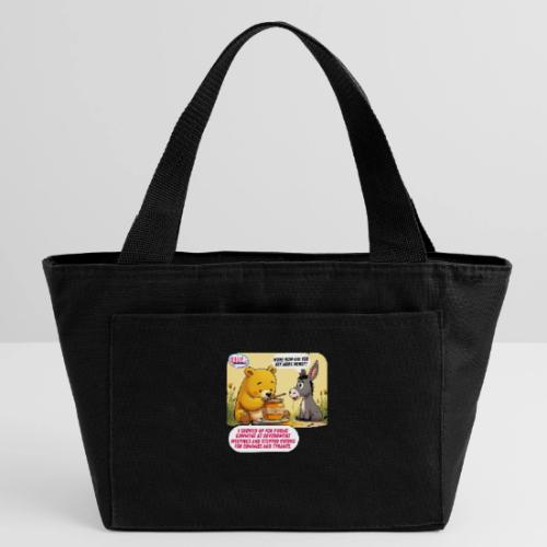 Honey Bear - Fire Tyrants - Recycled Insulated Lunch Bag