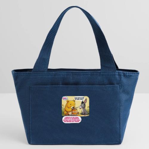 Honey Bear - Fire Tyrants - Recycled Insulated Lunch Bag