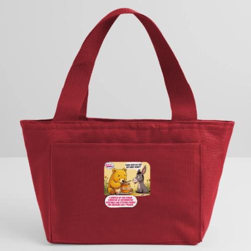 Honey Bear - Fire Tyrants - Recycled Insulated Lunch Bag