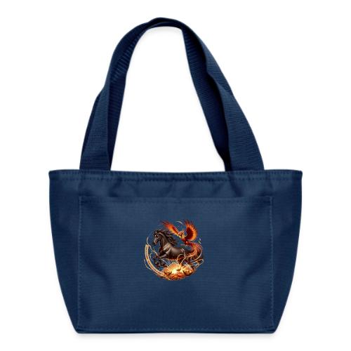 Year of the Horse Phoenix T Shirt, Lunar NY Gift - Recycled Insulated Lunch Bag