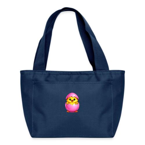 Easter Chick Pink - Recycled Insulated Lunch Bag