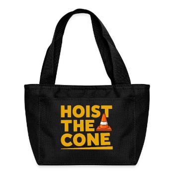 Hoist The Cone - Recycled Insulated Lunch Bag -  - Front
