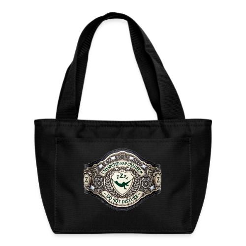 Nap Champion Belt T Shirt - Recycled Insulated Lunch Bag